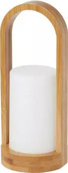 Duni LED Kerzenhalter Easy Bamboo 240x100mm