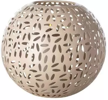 Fink DARIA Windlicht Eisen, taupe, &Oslash; 24cm (61475725-0)