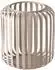 Boltze Windlicht Viki aus Eisen, rund, beige (2045506)