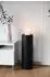 Vivanno Candiro Windlichtsäule Fiberglas, rund, schwarz matt, 21x80cm (110110380)