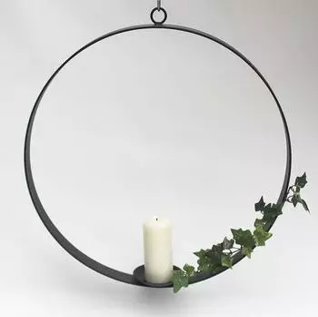 DanDiBo Hängeleuchter Kerzenhalter Metall rund Ø50cm (454461984)