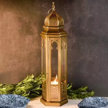 Marrakesch Orient & Mediterran Interior Moulan orientalische Gartenlaterne, Handarbeit (666)