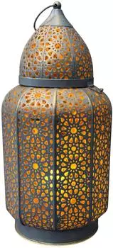 Marrakesch Orient & Mediterran Interior Orientalische Deko-Laterne Teelichthalter Windlicht (isd-4020-s)
