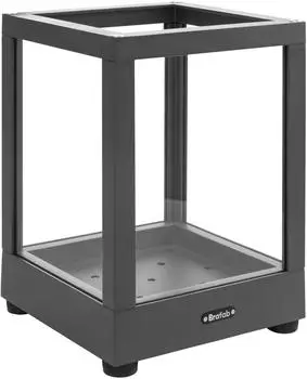 Brafab Belfort Windlicht Aluminium, anthrazit (Belfort)