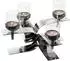 Fink PASSIONA Adventsleuchter 4-flammig, Aluminium, silber (7682631)