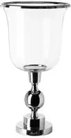 Fink Windlicht "SAMANTA" Kerzenhalter aus Aluminium und Glas