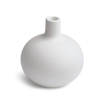 Kähler Globo candleholder 15cm weiß