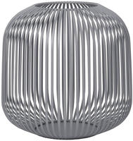 Blomus Laterne Lito, Grau, Metall, oval, 27 cm, Dekoration, Windlichter &...