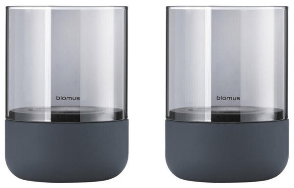 Blomus CALMA XS 2er-Set Steel Gray & Smoke (66255)