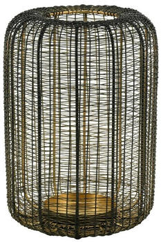 Aubry Gaspard Candle Holder Metal Wire Middle