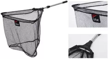 DAM Base-X Landing Net 50x50x40cm, 150cm, 2-teilig (60830)