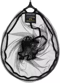 Preston Innovations Carbon F1 Latex Landing Net 45,72cm silber