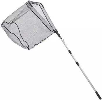 Balzer Never Hook Allround Kescher gummiert, 3-teilig, 60x60cm, 3,00m
