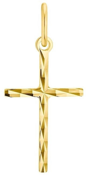 Tommy Hilfiger Kettenanhänger Kreuz Gold 375