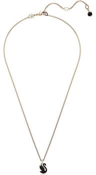 Swarovski Swan Anh&auml;nger Schwan Klein Schwarz Ros&eacute;gold-Legierungsschicht (5678046)
