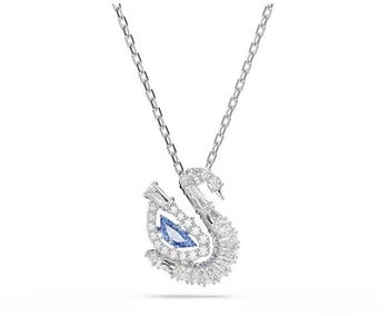 Swarovski Swan Pendant blue