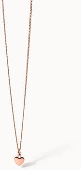 PURELEI Heart Charm Kette roségold