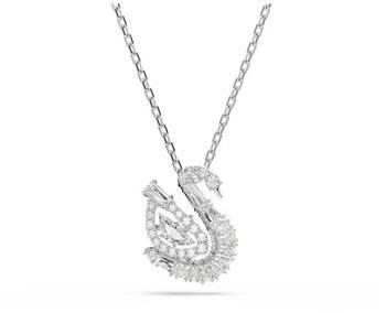 Swarovski Swan Pendant white