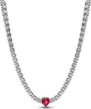 Pandora Sparkling Halo Heart 40 cm (393549C01-40)