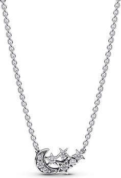 Pandora Sparkling Moon & Star 45 cm (392991C01-45)