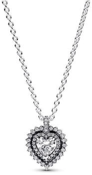 Pandora Sparkling Halo Heart 45 cm (393099C01-45)