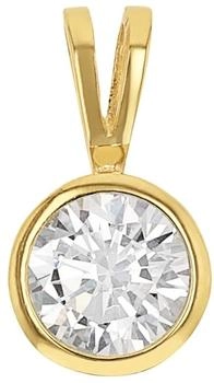 Amor Kettenanhänger mit Zirkonia (synth.) Gelbgold 585 (9038824)