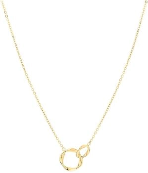 Liebeskind Halskette The Organic Twist Gold Edelstahl (LJ-0989-N-45)