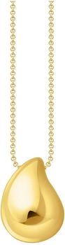 Thomas Sabo Halskette mit organischer Tropfenform vergoldet (KE2281-413-39-L50V)