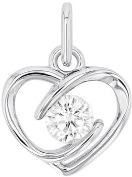 Amor Herzanhänger mit Zirkonia Silber 925 für Damen (2039040)