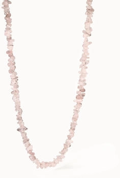 PURELEI Rosenquarz Kette gold