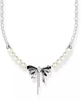Thomas Sabo Schleifen-Kette mit Perlen Lovely Romance (KE2295-167-11)