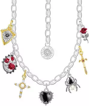 Thomas Sabo Kette mit Anhängern True Romance Silber (KE2298-167-7)