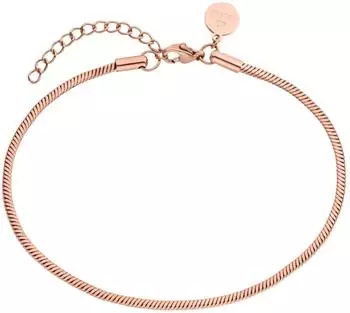 PURELEI Flare Fu&szlig;kettchen ros&eacute;gold