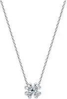 Pandora 394502C01 Silber-Kette f&uuml;r Damen Funkelnder Gl&uuml;cksklee