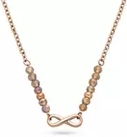 s.Oliver Kette mit Anh&auml;nger "Infinity Beads, Unendlichkeitsschleife" mit