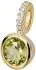 Orolino Anhänger 585/- Gold, Brillant 0,02ct., grasgrün (067340160)