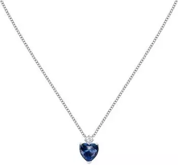 Morellato Tesori Herz Halskette, Silber, Damen (SAIW159)