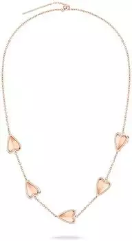 Liebeskind Metal Heart Kette Edelstahl, rosegold (LJ-1820-N-50)