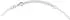 FAVS Halskette 925er Silber 15 Zirkonia Herz (89147204)