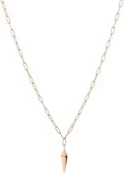Liebeskind The Pendulum Kette mit Anhänger, Edelstahl, roségold (LJ-0878-N-45)