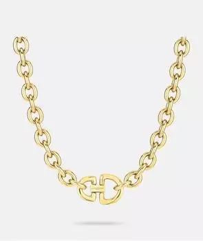 Liebeskind D-Link Statement Halskette Edelstahl, gold (22597044)
