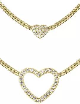 Jacques Lemans Kette SV-C195B 925er Silber gelbgold Damen (SV-C195B)