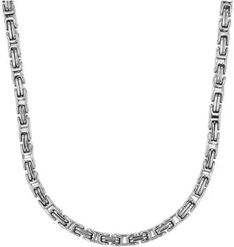 Amor Königskette Edelstahl silber 5mm, 50cm (2040439)