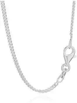 NKlaus Panzerkette 925 Sterlingsilber 1,5mm Unisex