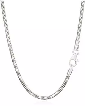 NKlaus Schlangenkette 925 Sterlingsilber 1,90mm nickelfrei (5937)