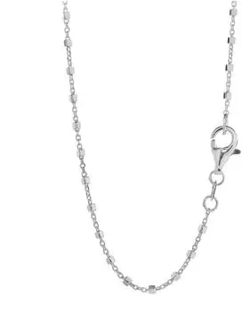 NKlaus Ankerkette Halskette 925 Silber 1,2mm 38cm (3781)