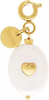 Guido Maria Kretschmer Charm Anh&auml;nger gold/wei&szlig; (89231212)