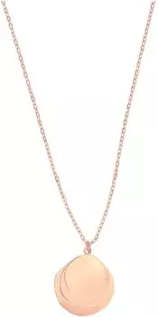 Liebeskind The Organic Treasure Halskette mit Anhänger, Edelstahl, roségold (LJ-1657-N-50)
