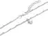 FAVS Fußkette 925er Silber, recycelt (89192404)