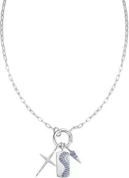 Ania Haie Brave Heart Halskette Set mit 3 Anh&auml;ngern, 925er Silber (NST048-07)